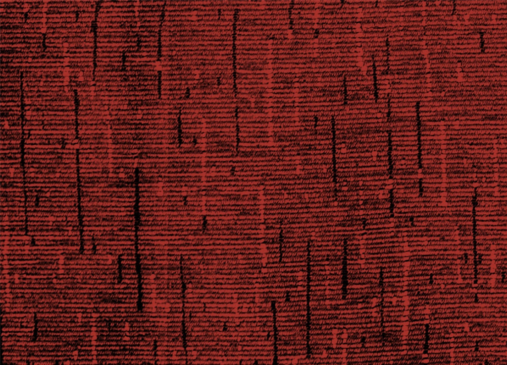 Copritavolo Salotto/Cuina Cinigliato Lavorazione Jacquard Modello Rain - 180x180 - Bordeaux