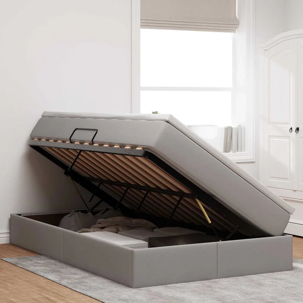 Letto con contenitore e materasso Talpa 120 x 200 cm Poliestere 3370221