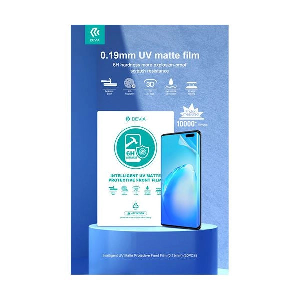 Pellicole disp 0.19mm uv protez. 6h 20pz - DETPUV6H706
