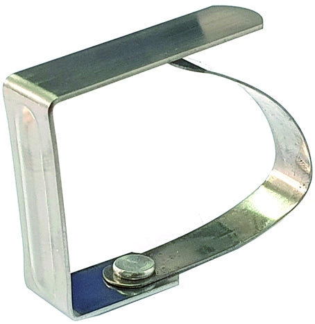 FERMATOVAGLIE IN ACCIAIO INOX  mm. 40x55 50.00 pz