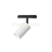 MODENA SP/P - FARETTO PROIETTORE REGOLABILE BIANCO PER BINARI 48V INCASTRO MAGNETICO LED 3000K 502LM 8W