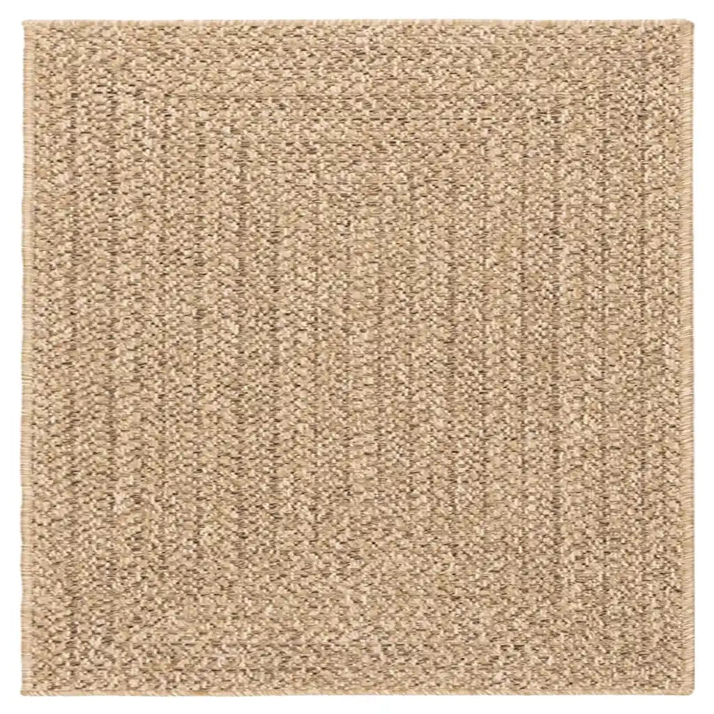 Tappeto ZIZUR 240x240 cm Aspetto Iuta per Interni ed Esterni 4006156