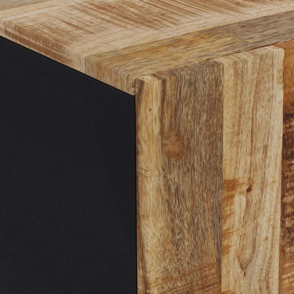 Credenza 60x33x75 cm in Legno Massello di Mango 345226