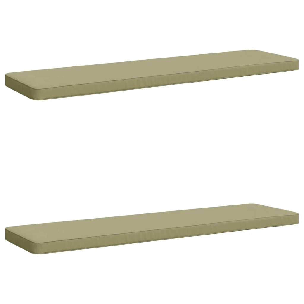 Cuscini per Panchina a 2 Pezzi VUGHT 2 pz 100% Poliestere 951287