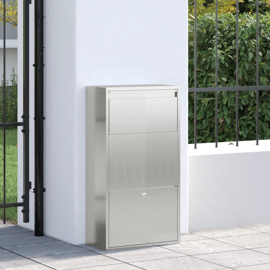 Cassettina per Pacchi 44x22x82 cm Acciaio Zincato