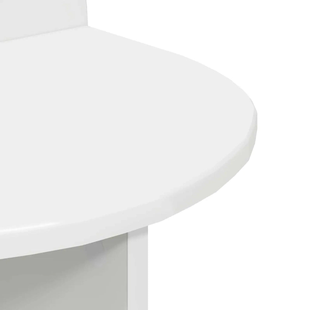 Comodino 2 pcs Bianco 40 x 35,5 x 45,5 cm Legno ingegnerizzato 8001132