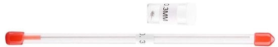 Kit di sostituzione per pennello a spruzzo - Pennello a spruzzo con apertura 0,3 mm - Pennello a spruzzo con punte 0,2 mm/0,5 mm - Materiale in rame - Inox - Contenitore di stoccaggio incluso