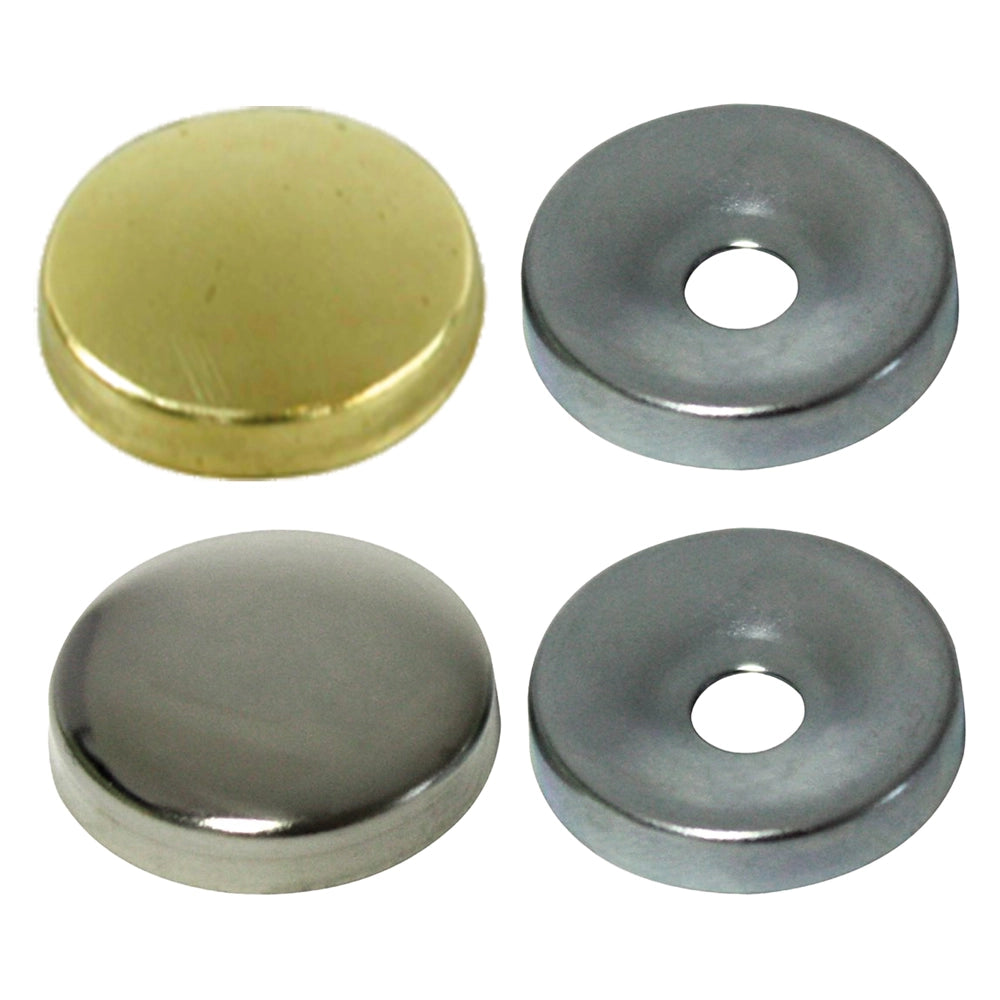 BORCHIA COPRIVITE CONICA mm 14 - pz. 8 ottone lucido  - Blister Koncreto