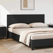Testiera da Muro EDE Nero Legno ingegnerizzato 896056