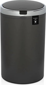 Raccoglitore di rifiuti 30 L con tecnologia infrarosso - Raccoglitore di rifiuti a forma rotonda con coperchio soft-close