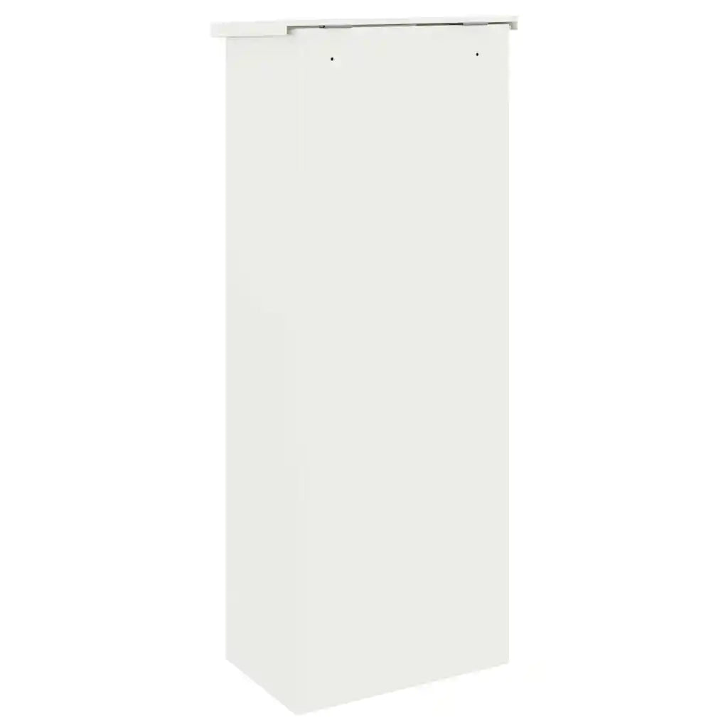 Cassetta per pacchi Bianco 44,5 x 29 x 110,5 cm Acciaio 874927