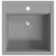Lavello da Cucina in Granito Vasca Singola Grigio CFW9688246