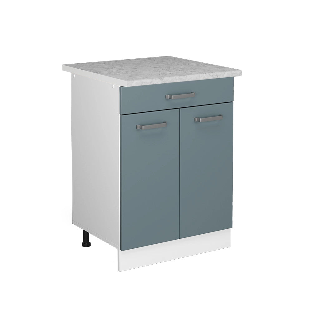 Vicco Base universale Grigio-blu 60 cm con cassetti
