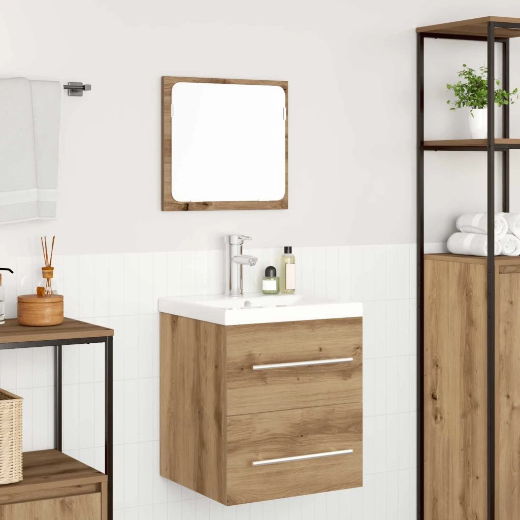 Set di mobili per il bagno 2 pcs Rovere artigianale 3393509