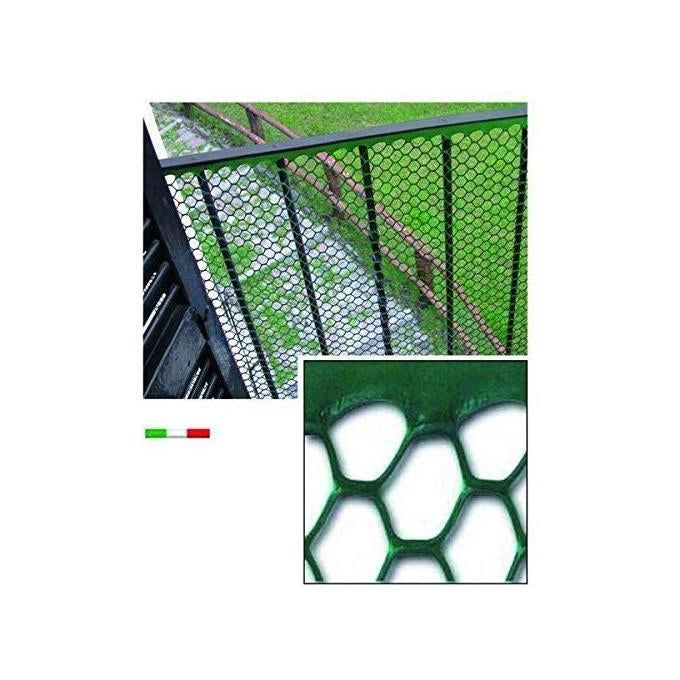 Blinky Rete Plastica Esagonale 20X19 Verde Metri 5 H.Cm. 100