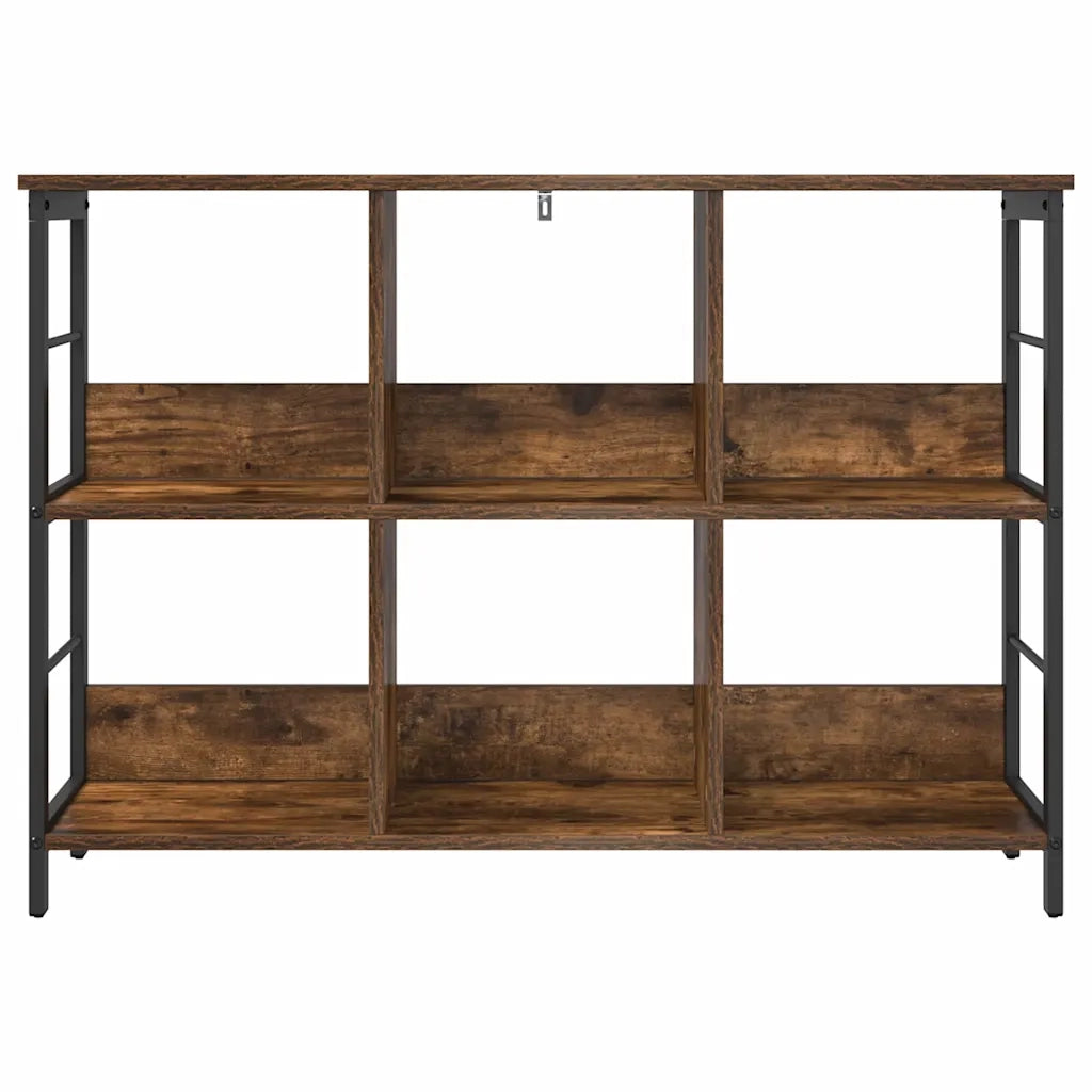Libreria Rovere fumé 102 x 32 x 72,5 cm Legno multistrato