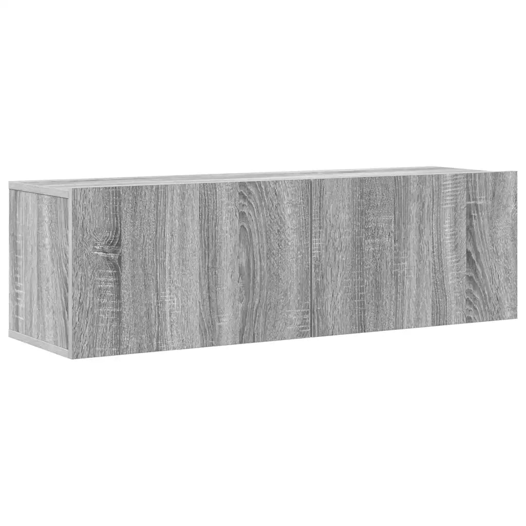 Set di Mobili Porta TV 7 pz Grigio Sonoma in Legno Multistrato cod mxl 22784