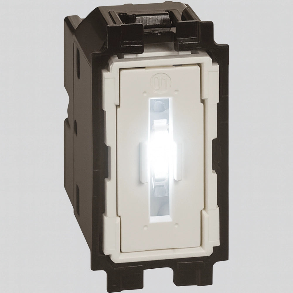 Bticino living now k4743v230t led bianco 230v alta luminosità segnalazione diurna