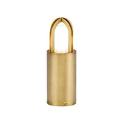Paletto da esterno Paignton ottone E27 IP55 Elstead