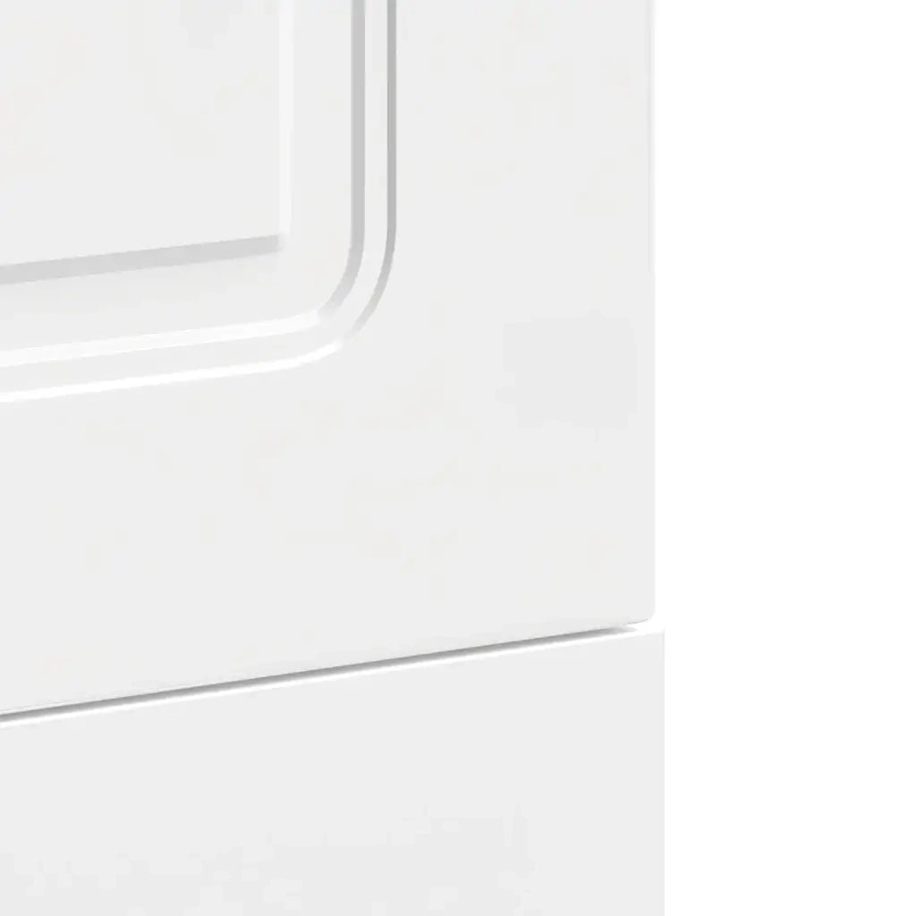 vidaXL Pannello Lavastoviglie Kalmar Bianco Lucido 45x1,5x67 cm