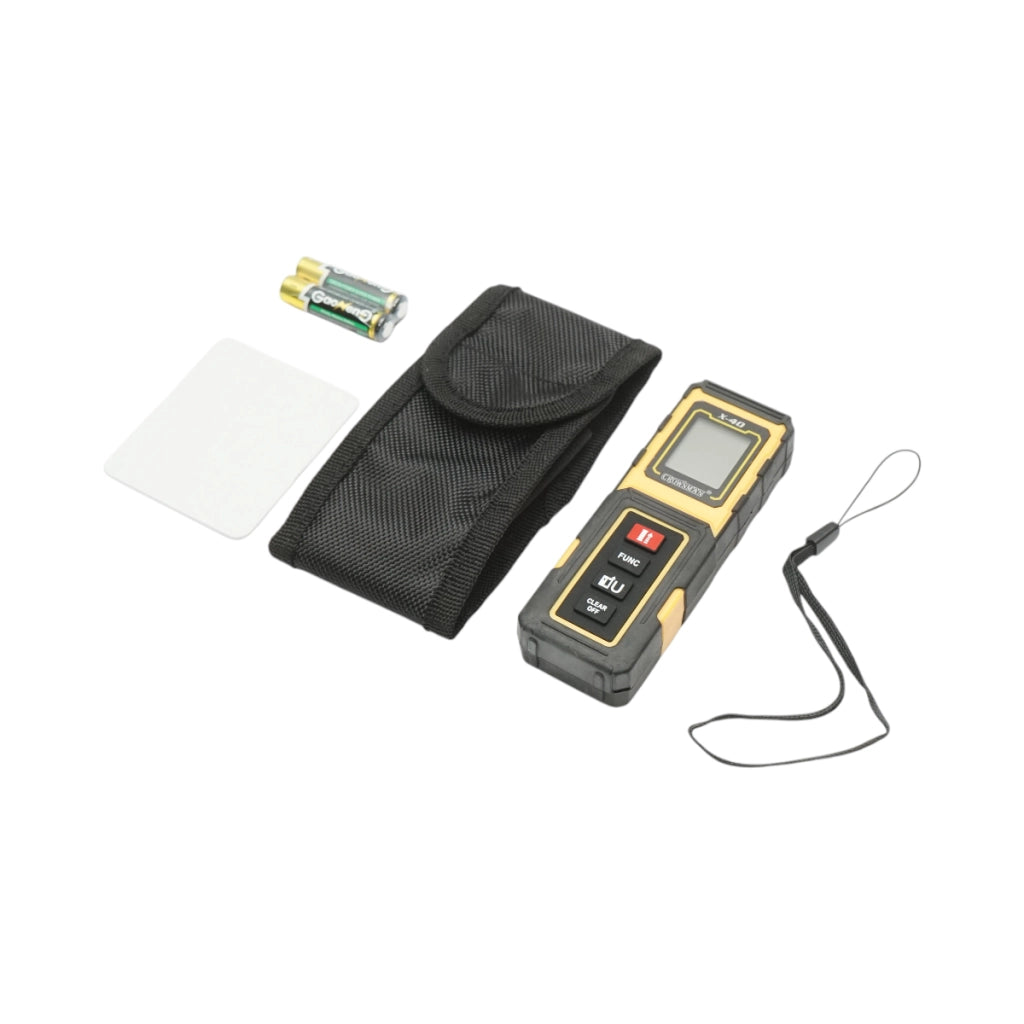 Telemetro laser digitale professionale Crownman 0,03-40 m