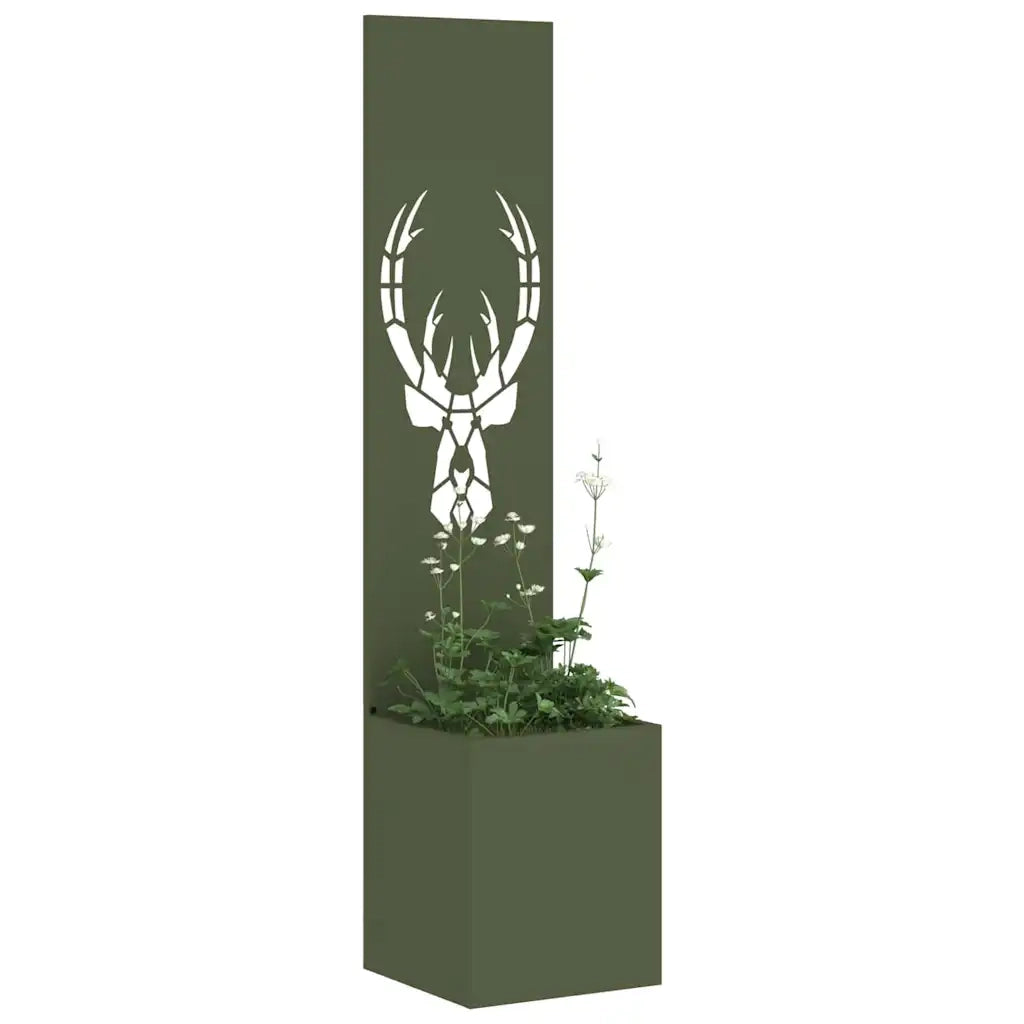 Schermo per privacy in giardino Oliver verde 32 x 32 x 150 cm CFW2332821