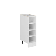 Vicco Scaffale da cucina Bianco 25 cm senza piano di lavoro