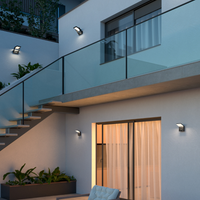 Proiettore led per esterno nero potenza 9 watt luce bianco naturale 4000k ip54