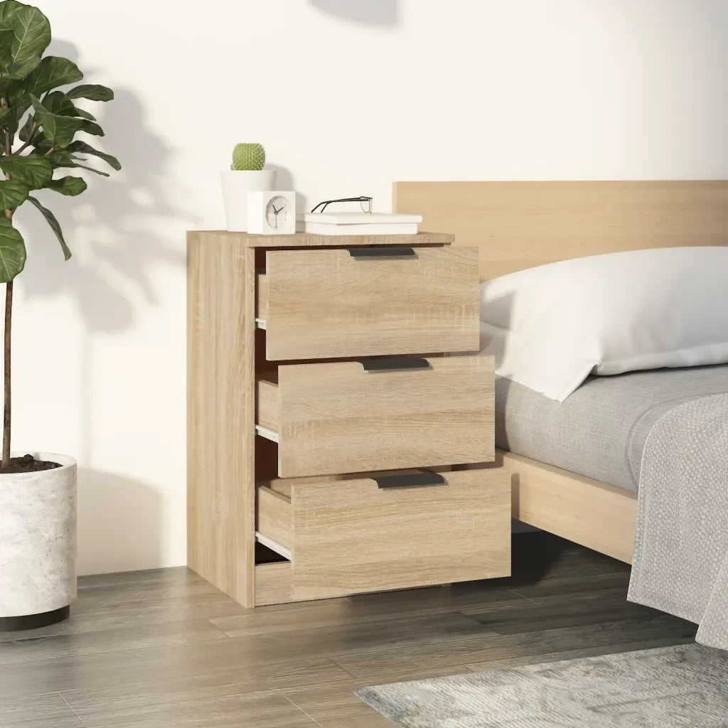 Comodini 2 pz Rovere Sonoma 40x36x65 cm cod mxl 30885