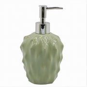 Trade Shop - Dispenser Per Sapone Liquido Verde Effetto Cactus Accessorio Arredo Bagno 79933 -