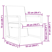 Poltrone 2 pz con Telaio Cromato Bianche in Similpelle