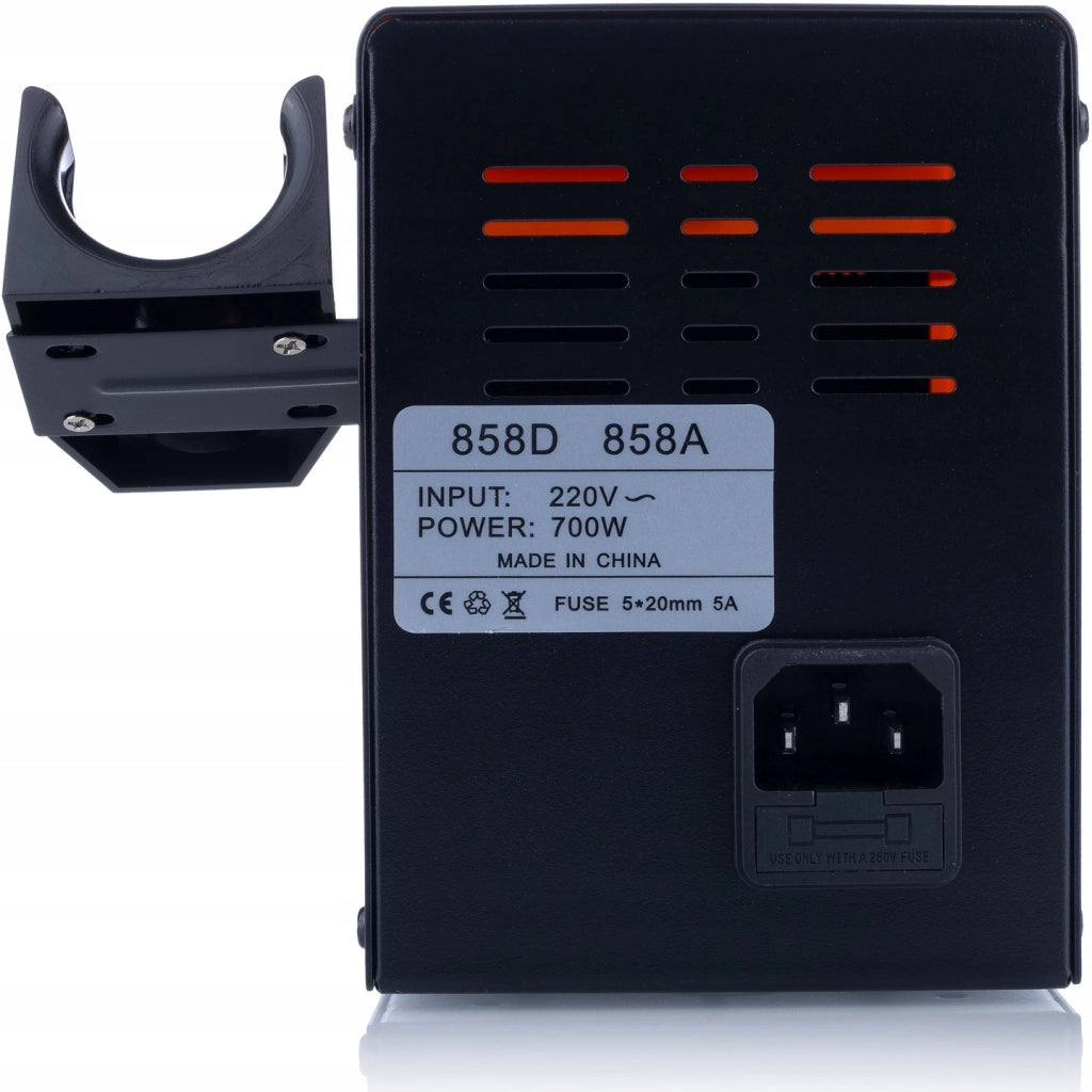 Stazione Saldante Hot-Air 858D – Potenza 700W, Regolazione Temperatura 100-500°C