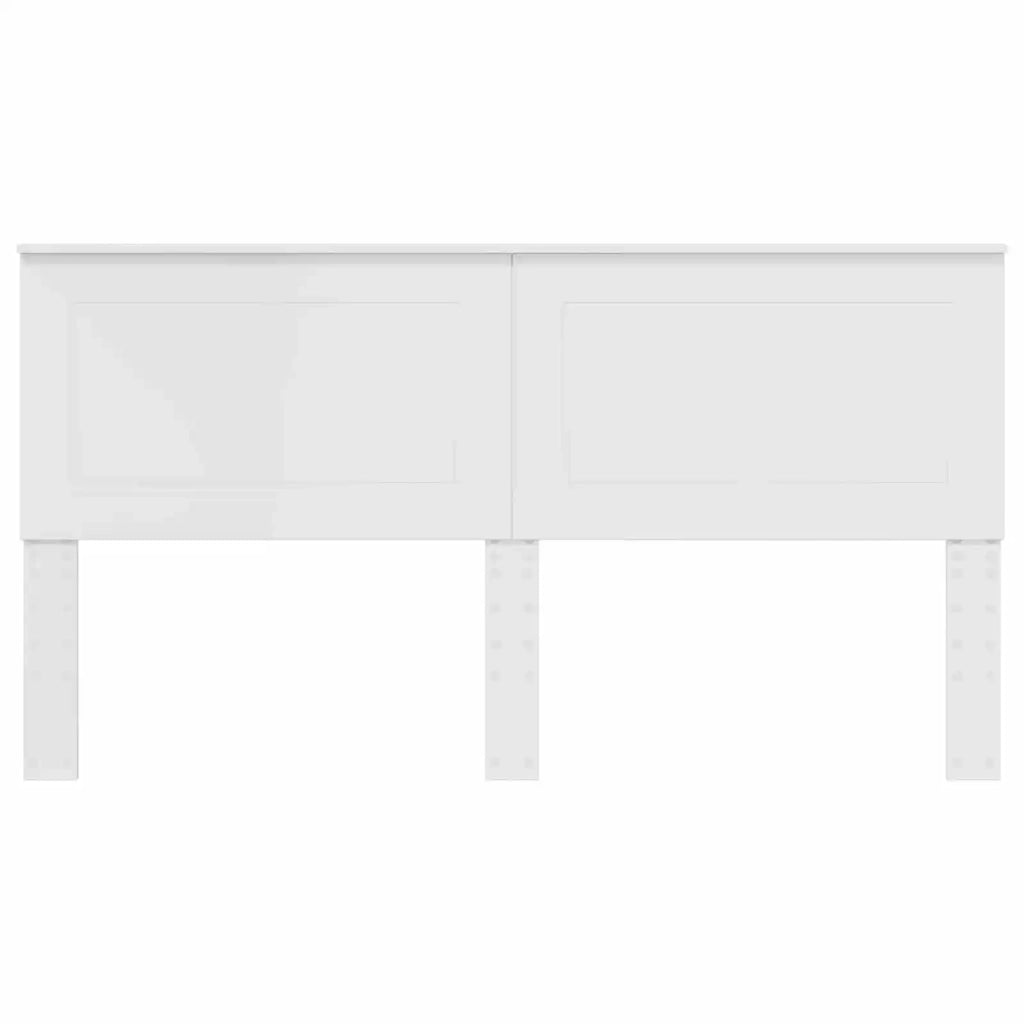 Testiera Bianco Lucido 100 cm Legno ingegnerizzato 887598