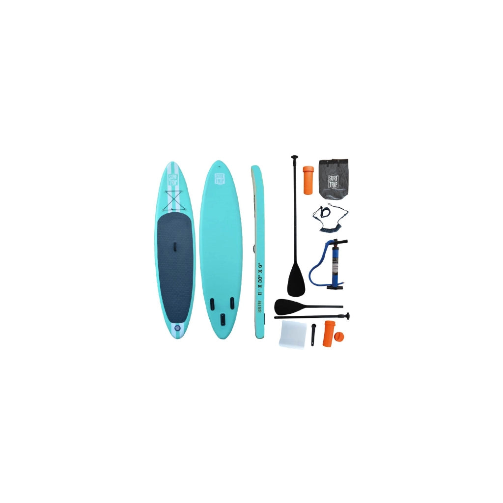 Pagaia gonfiabile - Surftrip - In cucitura a goccia - Con borsa per il trasporto - Dimensioni: 275 x 76 x 15 cm