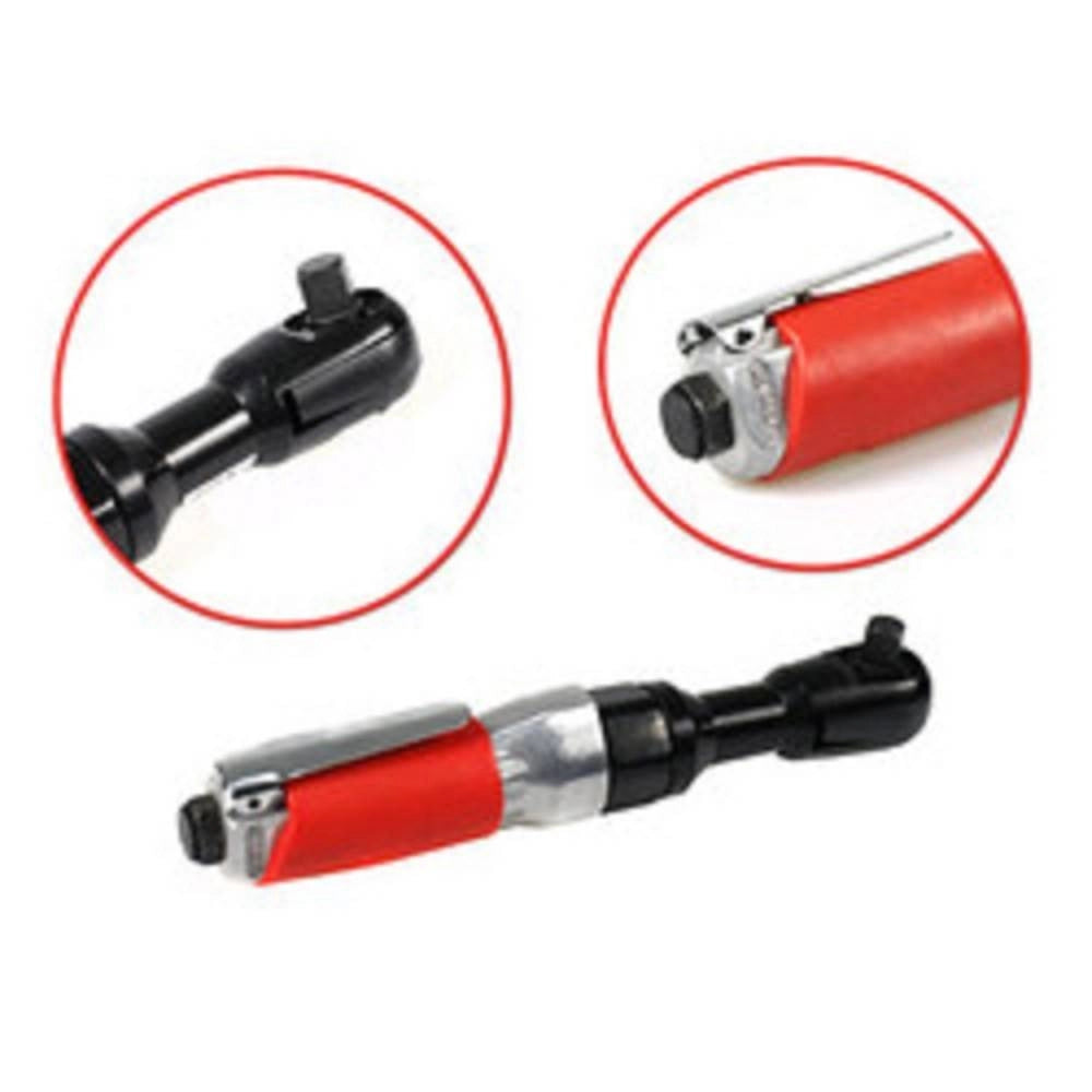 Trade Shop - Cricchetto Ad Aria Compressa Chiave Reversibile Con 15 Accessori In Valigetta -
