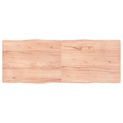 Piano Tavolo Marrone Chiaro 160x60x(2-4) cm Rovere Non Trattatocod mxl 102551