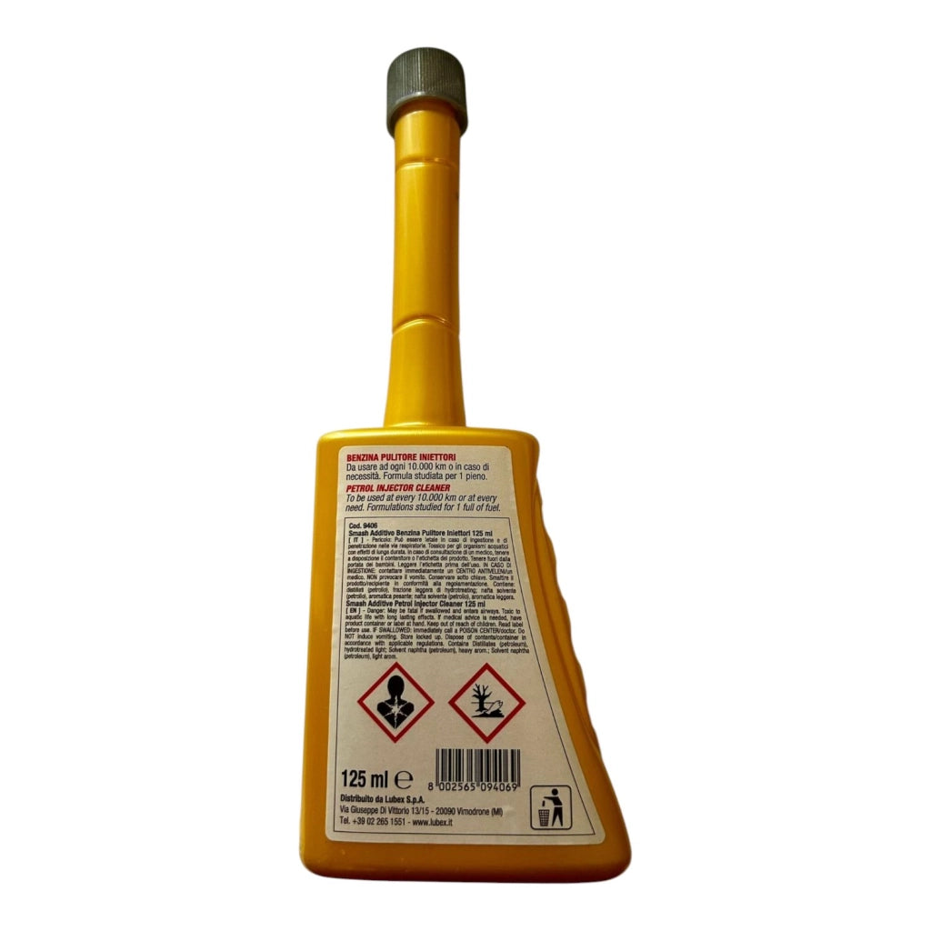 FLUIDO ADDITIVO  PULITORE PER INIETTORI A BENZINA SMASH 125ML