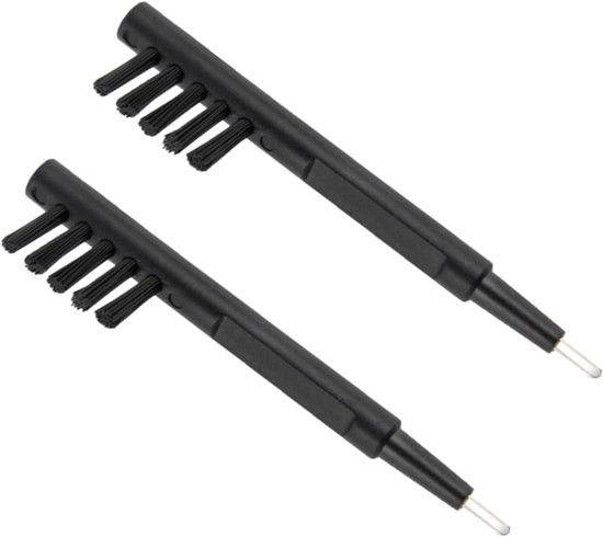 Set di Pulizia Professionale per Orecchini - 2 Pezzi - Accessori di Pulizia Multifunzionali per Orecchini - Kit di Pulizia per Orecchini con Borsetta e Flessibile per Orecchini