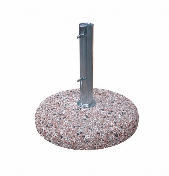 Base Ombrellone in Cemento Beige da Esterno 40 - STONEBASE
