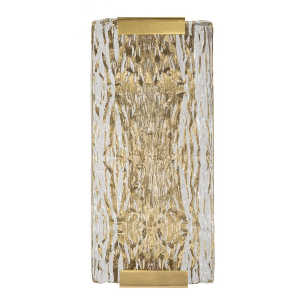 Lampada a Parete VKH59, Oro, Metallo, 36x15x10 cm