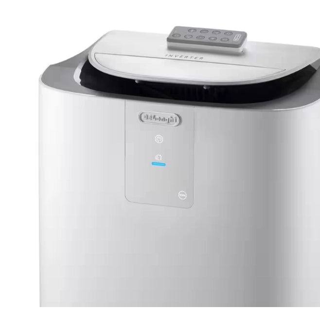 Delonghi pinguino pac ap130i gentlejet inverter condizionatore portatile 13.000 btu, classe a+, con telecomando