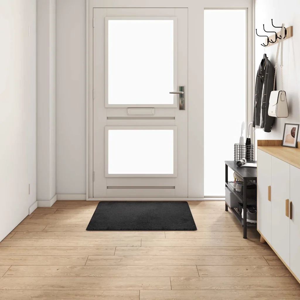 Runner in Moquette | Runner Tappeto Nero 100 x 100 cm 100% Polipropilene Tuft