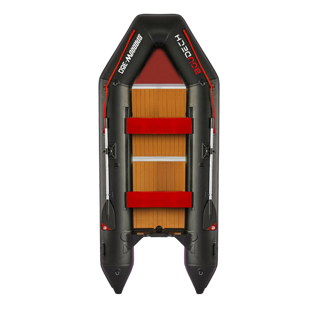 Sparrow 360 - Gommone 360X150Cm Con 4 Camere D'Aria E Pavimento In Legno Sintetico