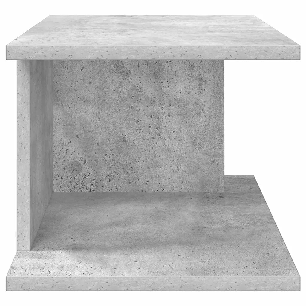 Comodino Grigio cemento 40 x 30 x 25 cm Legno multistrato 891174