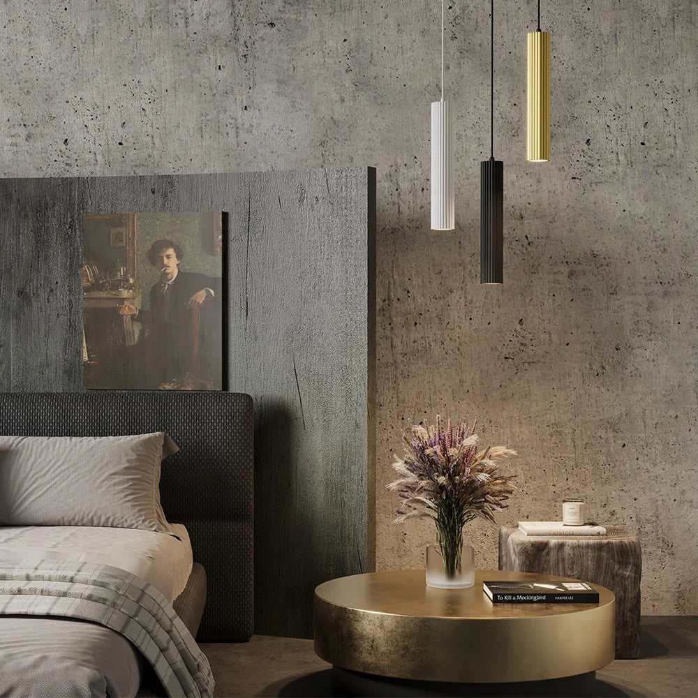 Maytoni Sospensione Design Calipso 1 luce GU10 nero alluminio
