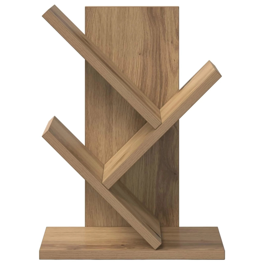 Scaffale per Libri a Forma di Albero 3 Strati 30 x 18 x 40 cm 8012355