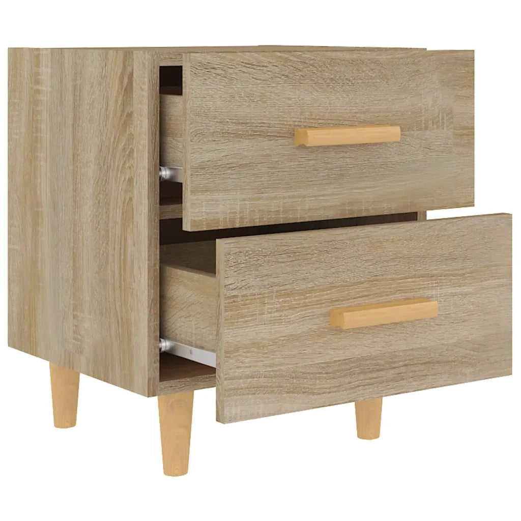 Comodino | Armadio da Notte | Mobiletto da notte Rovere Sonoma 40x35x47,5 cm
