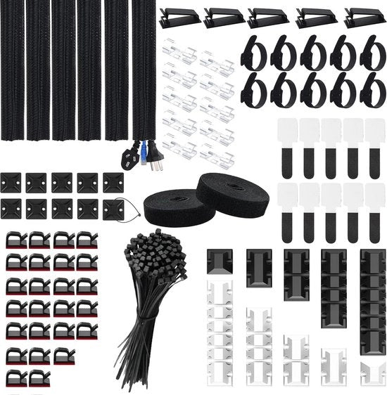 Set di organizzatore di cavi con 188 accessori per la gestione dei cavi 

Modello: Kabel organiser