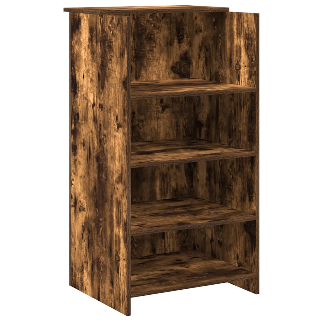 Banco Reception Rovere Fumo 55x50x103,5 cm in Legno Multistrato 859019