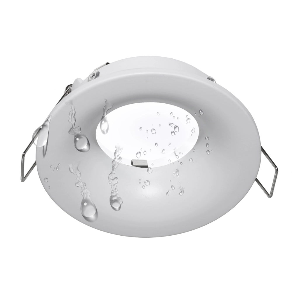 Faretti IP65 cromoterapia incasso box doccia sauna LED 18W 12V RGB KIT 2pz controller WiFi centralina Alexa Google TONDO